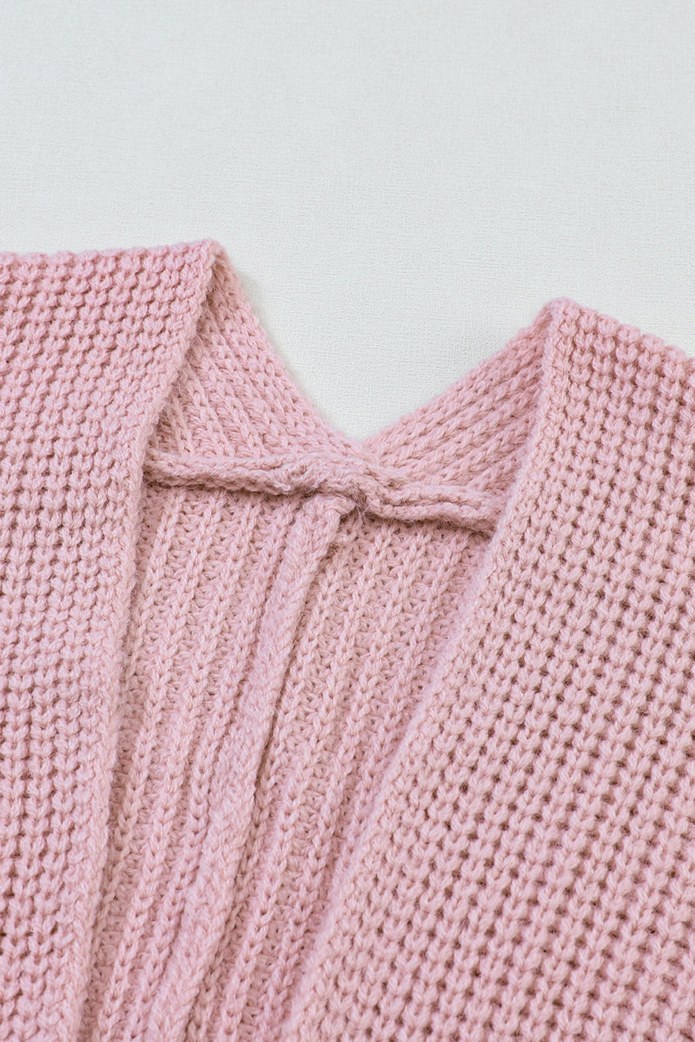 Batwing Sleeve Oversized Cable Knit Cardigan