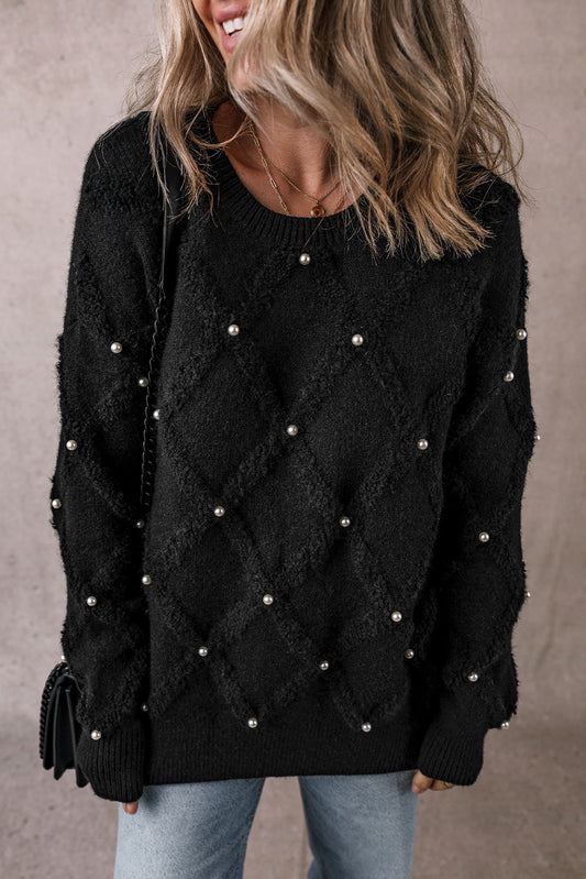 Pearl Embellished Pullover