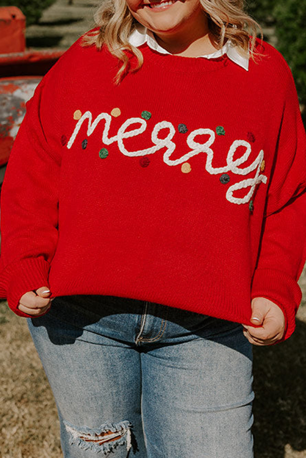 Merry Sweater Plus Size