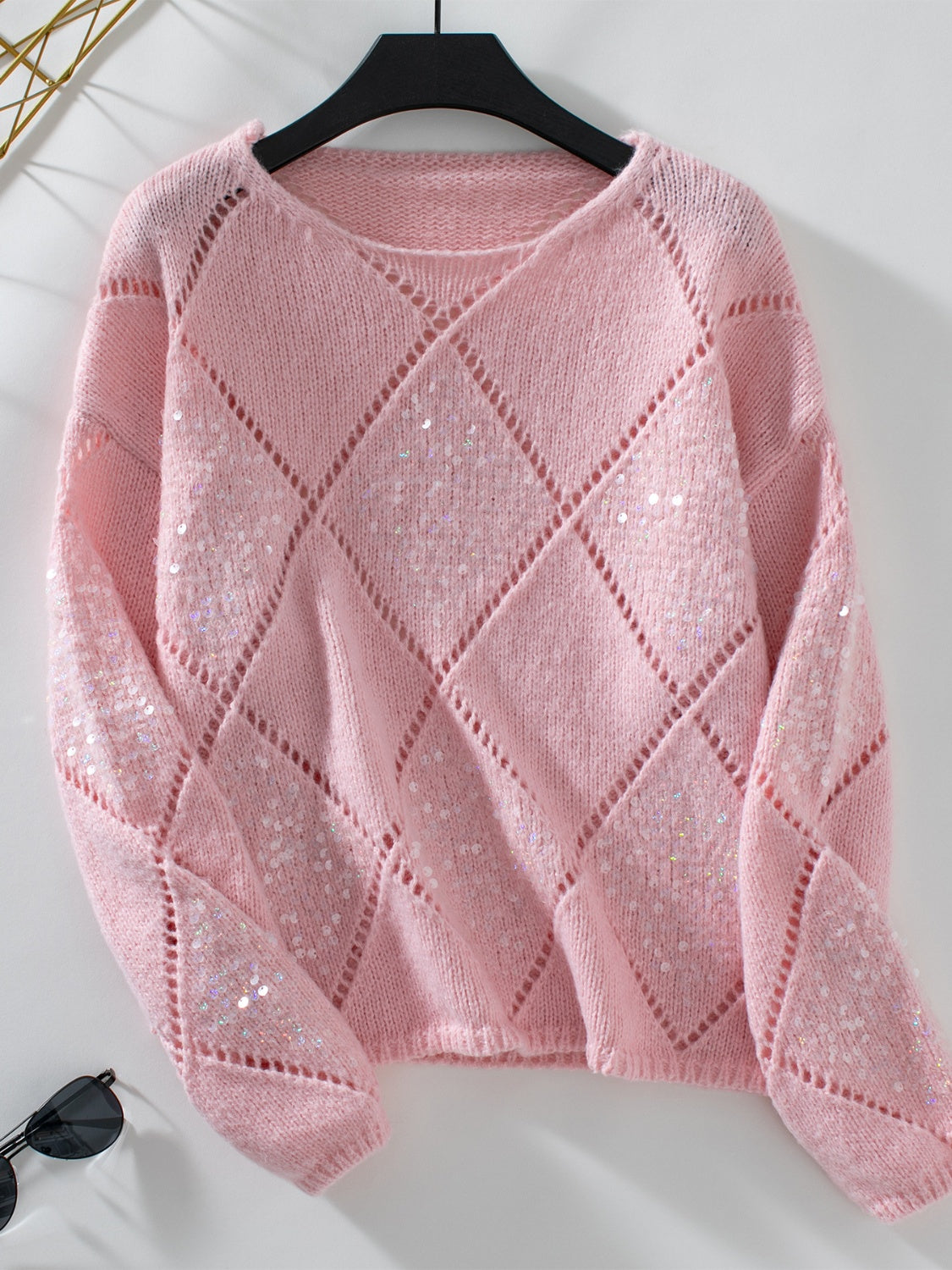 Sequin Diamonds Sweater