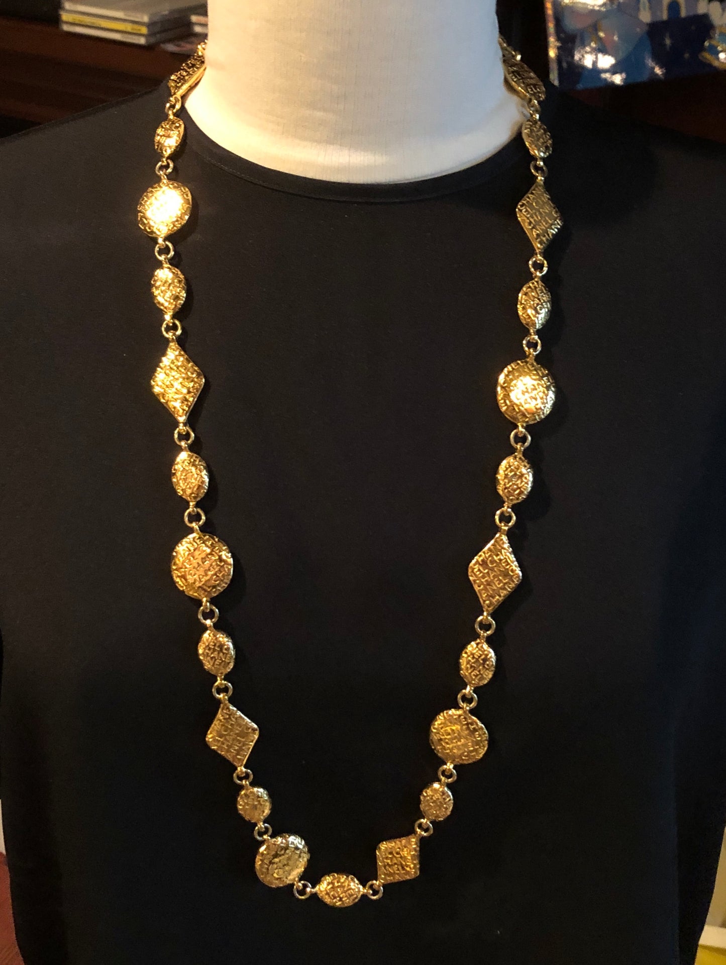 CHANEL Vintage 90’s Coco Mlle Beads Necklace