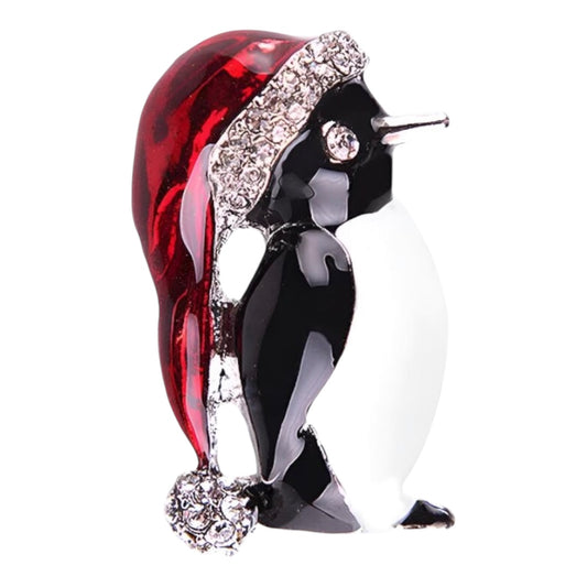 Penguin Silver Brooch