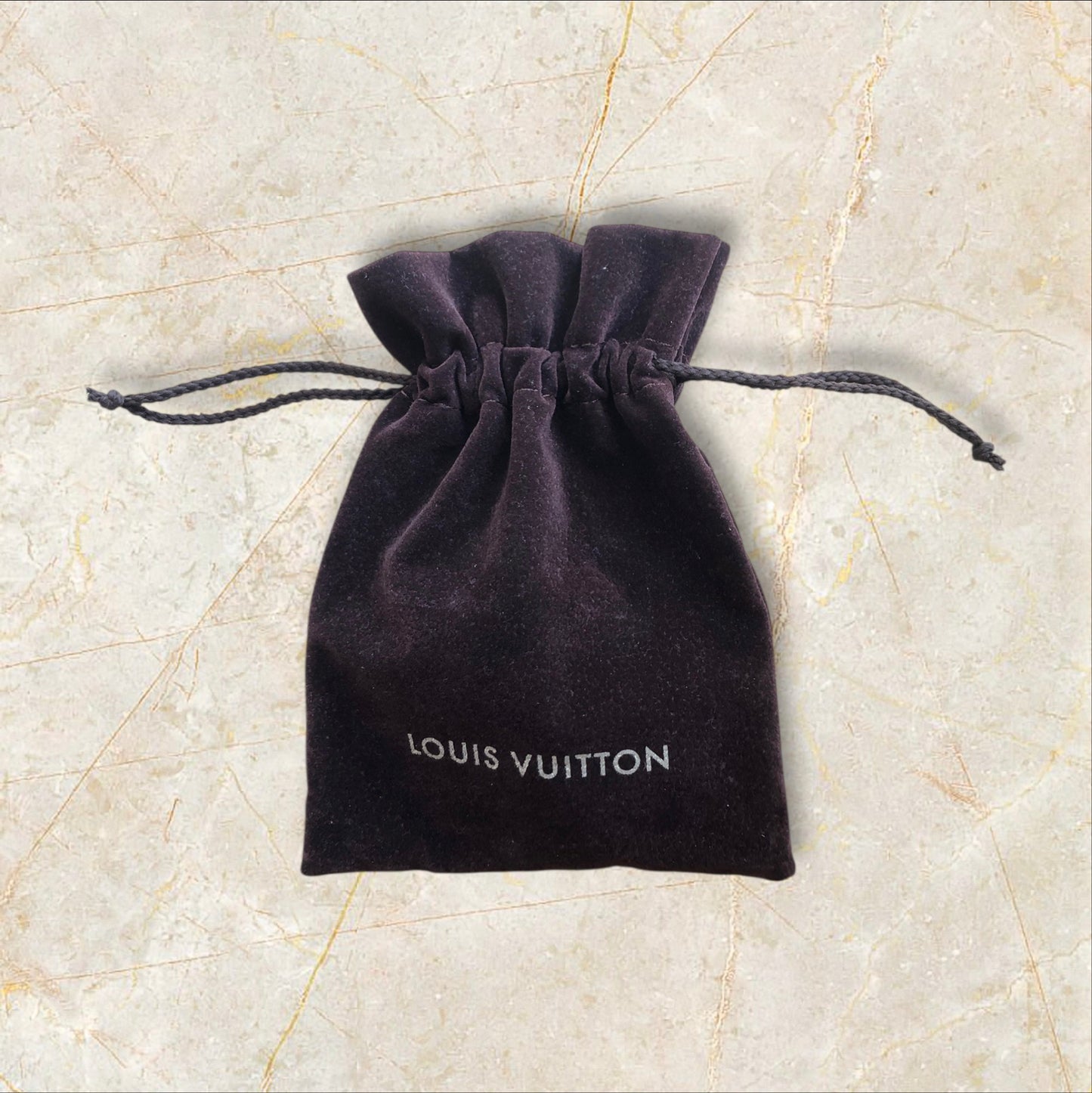 Louis Vuitton M65304 Barrette Inclusion Noir Black Hair Clip Box Dust Bag