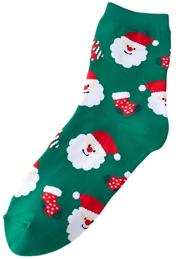 Santa Head Socks