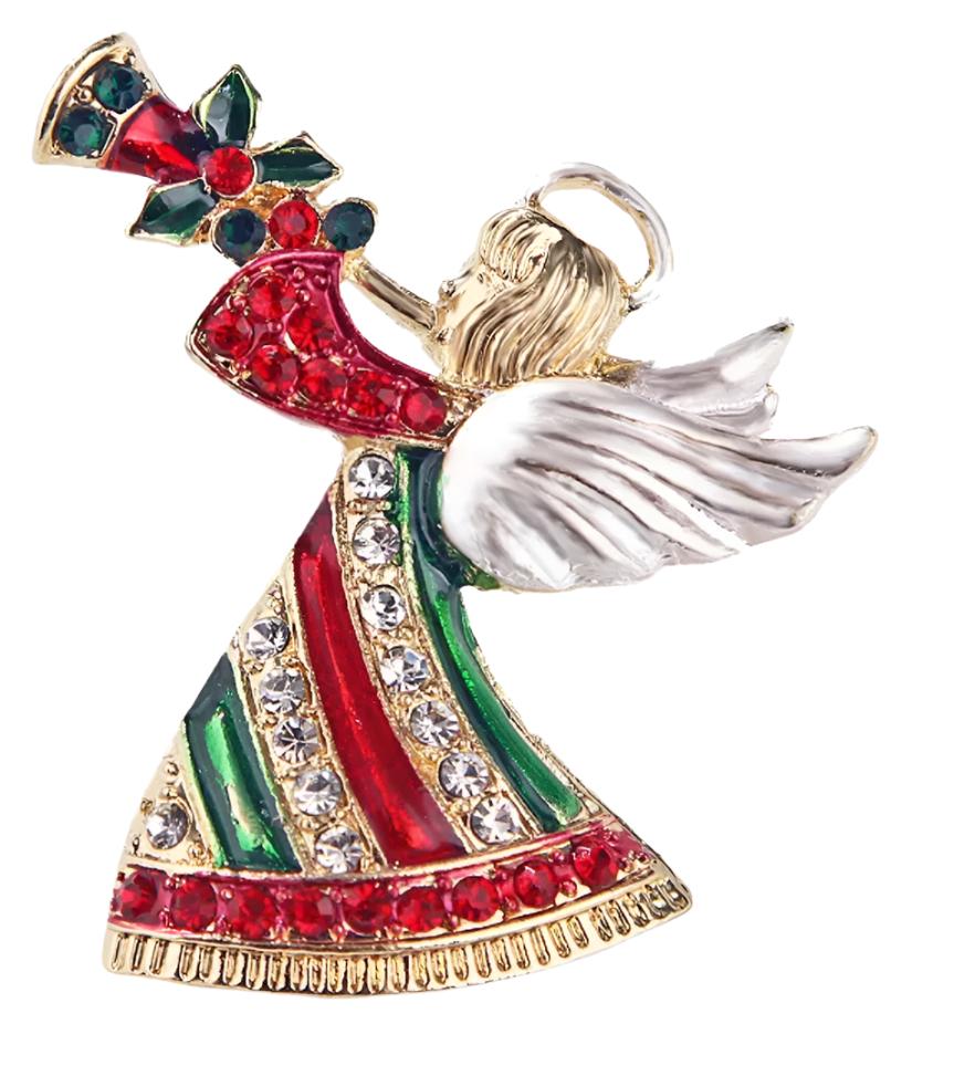 Christmas Angel Brooch