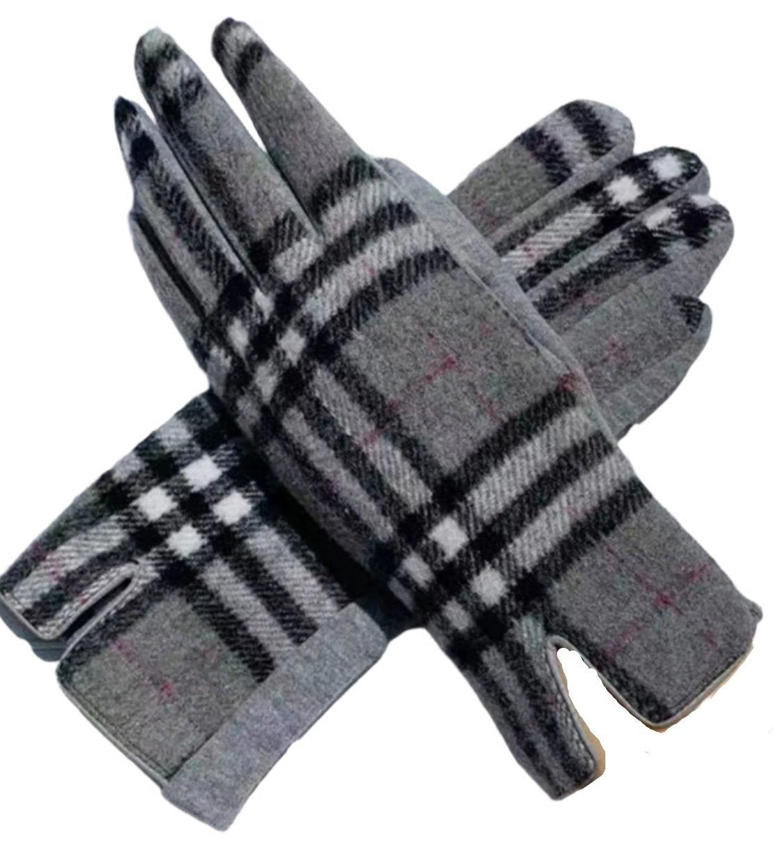 Brit Gray Beige Gloves