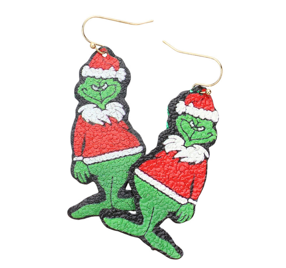 Grinch Earrings