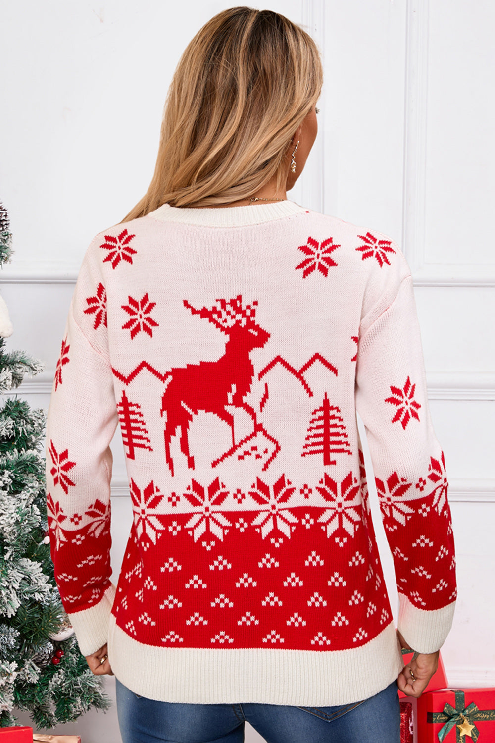 Deer Nordic Sweater