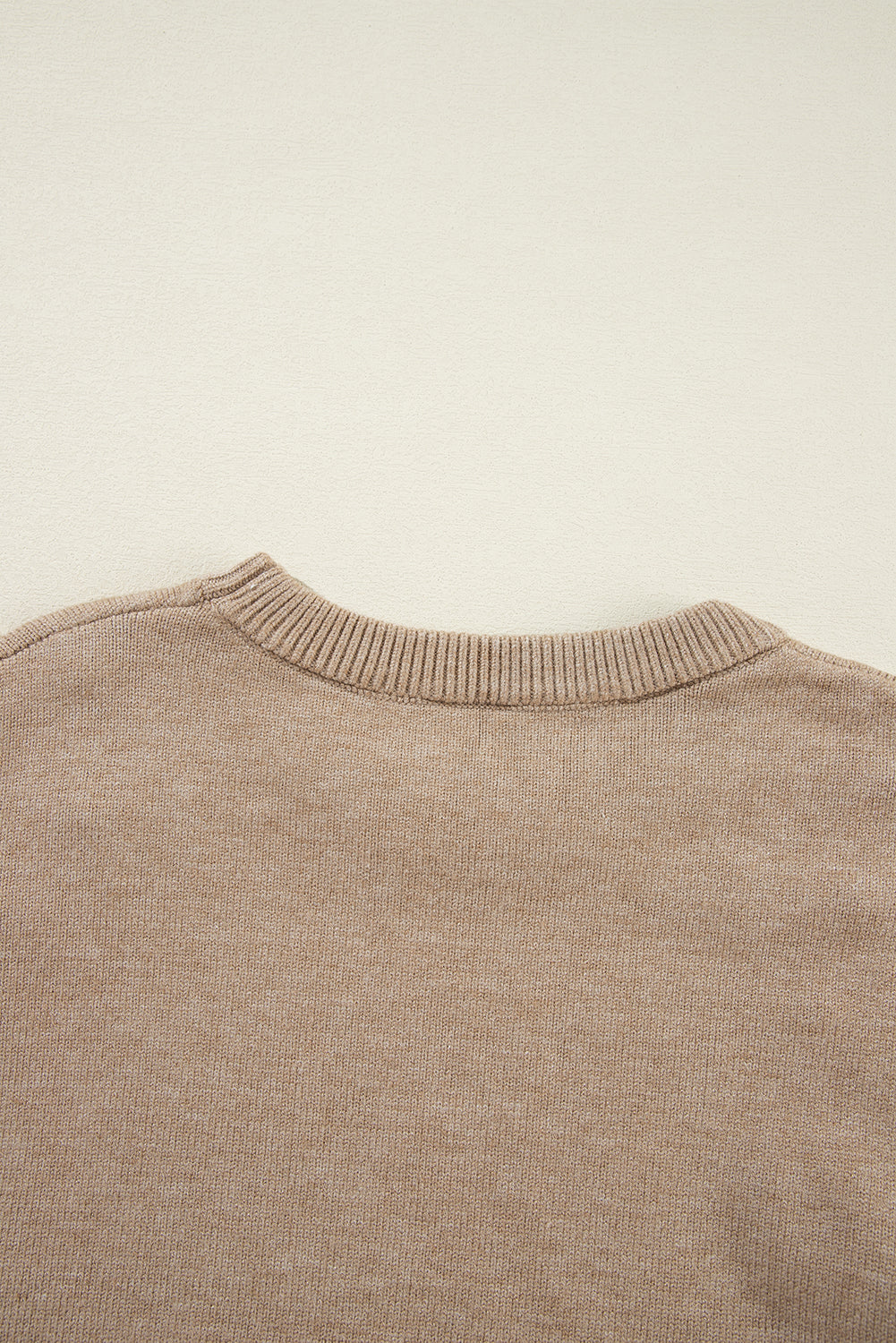 Pearl Drop Shoulder Sweater