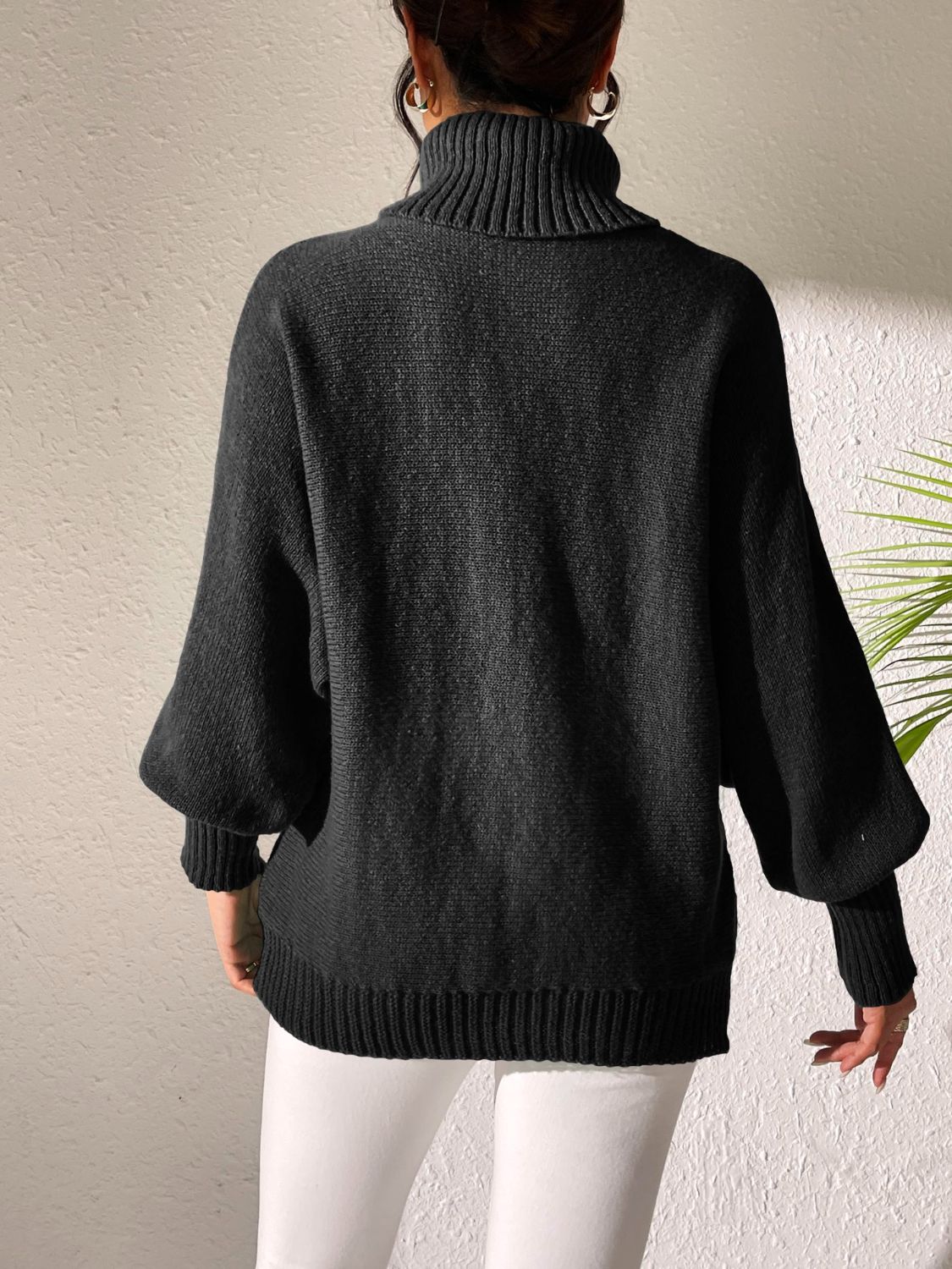 Heart Turtleneck Sweater