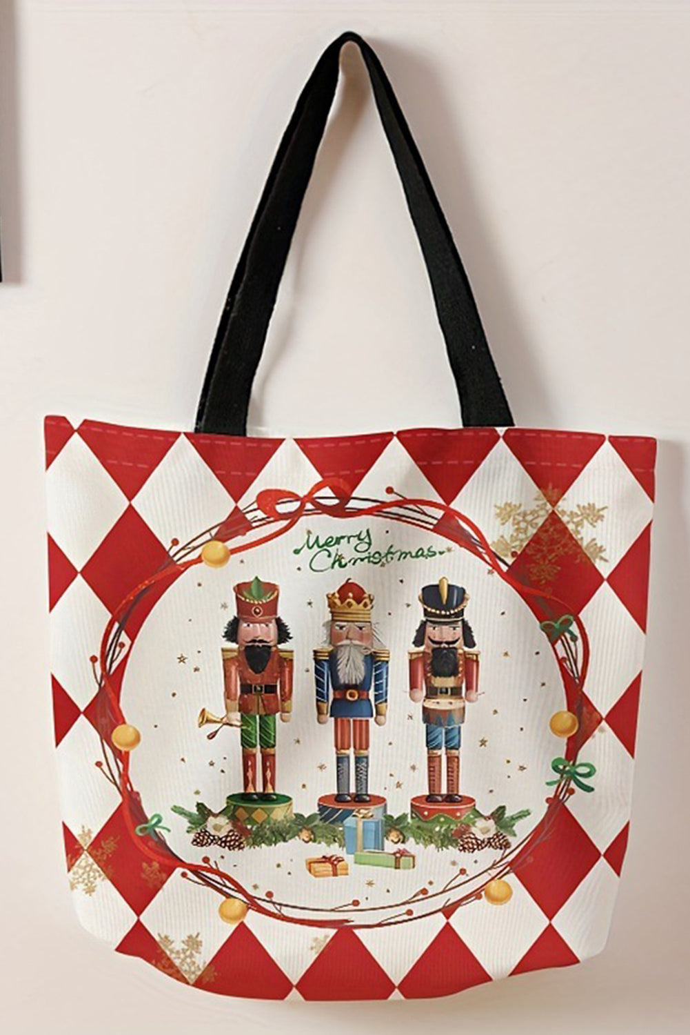 Nutcracker Canvas Shoulder Bag