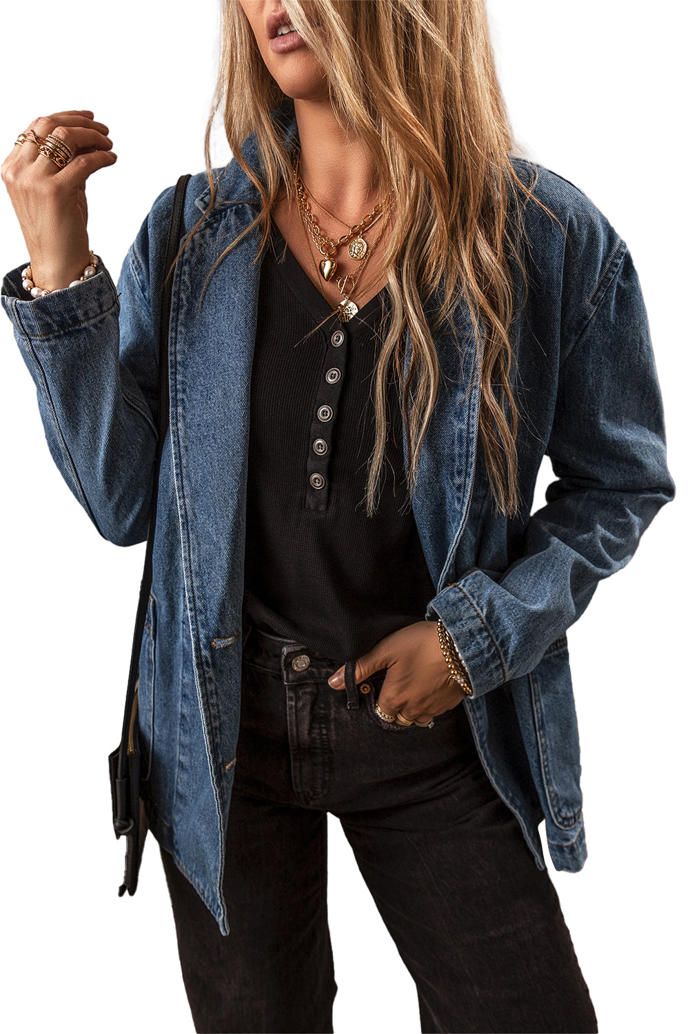 Denim Blazer