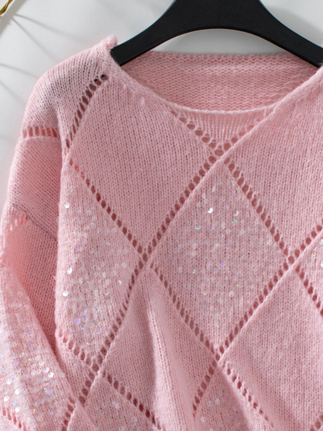 Sequin Diamonds Sweater