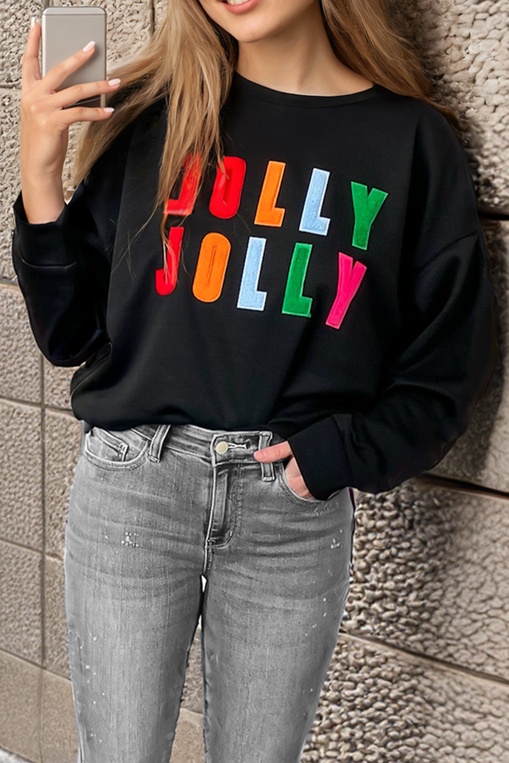 Holly Jolly Long Sleeve Tee