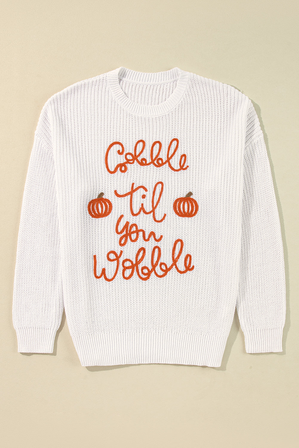 Gobble Til You Wobble Sweater Plus Size