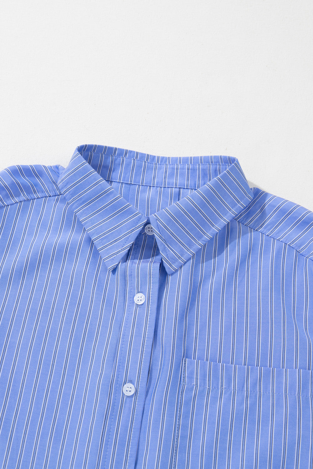 French Blue Stripe Shirt