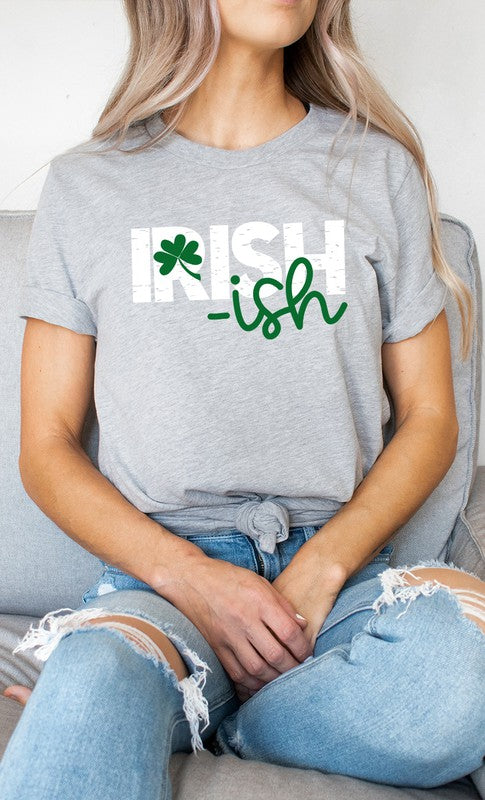 Irish-ish Shamrock Tee Plus Size