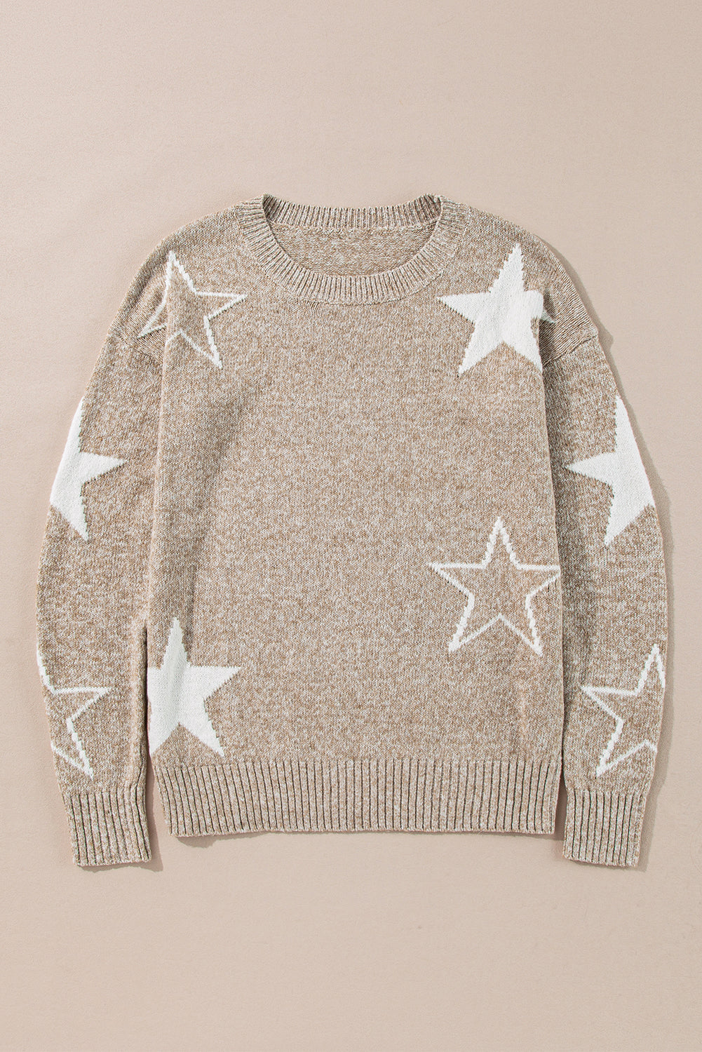 Stars Drop Shoulder Sweater