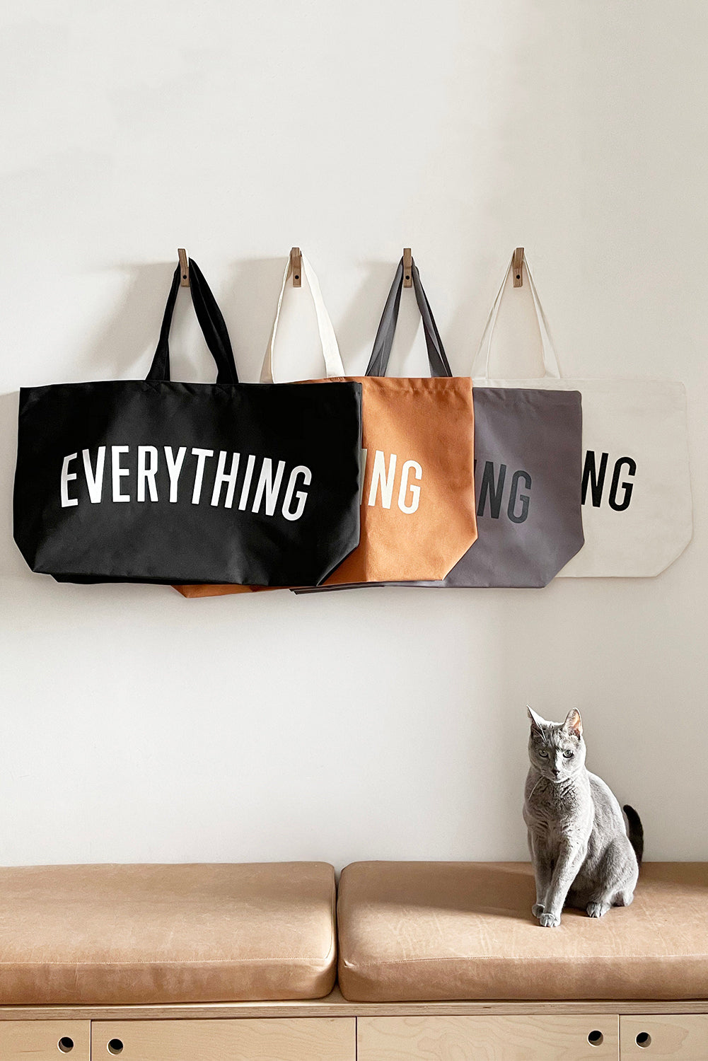 EVERYTHING Large Canvas Tote Bag