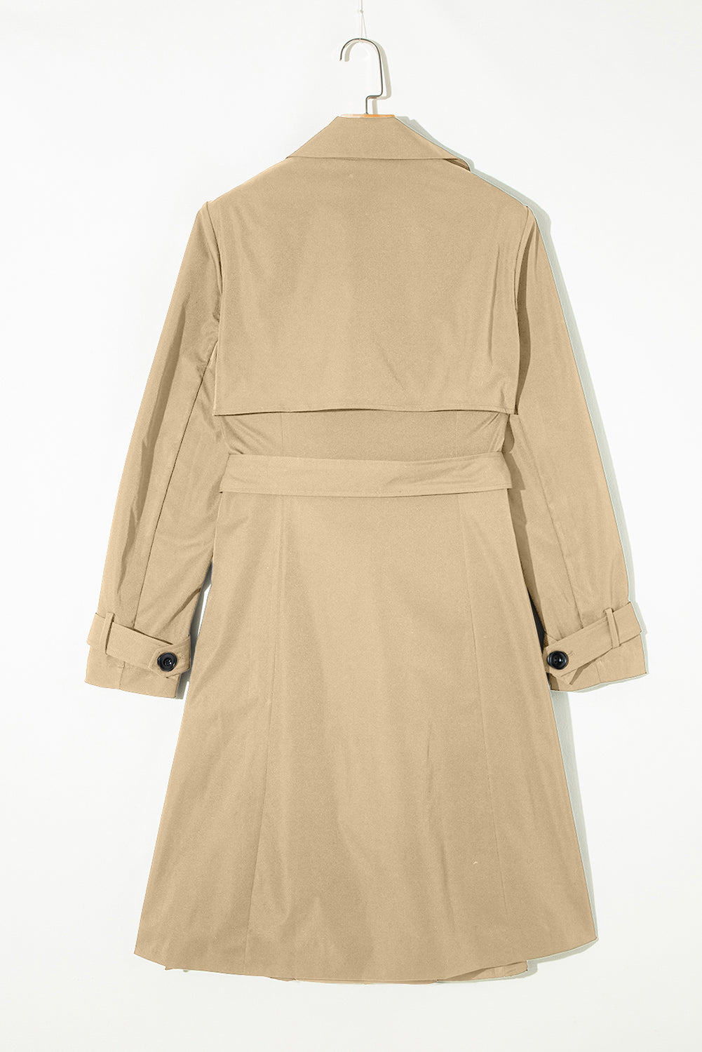 Khaki Belted Trench Coat