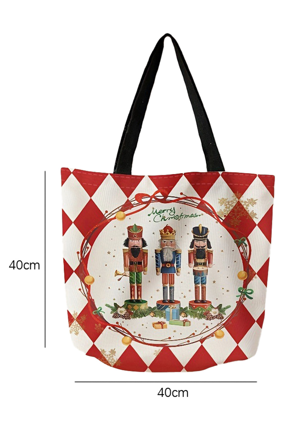 Nutcracker Canvas Shoulder Bag