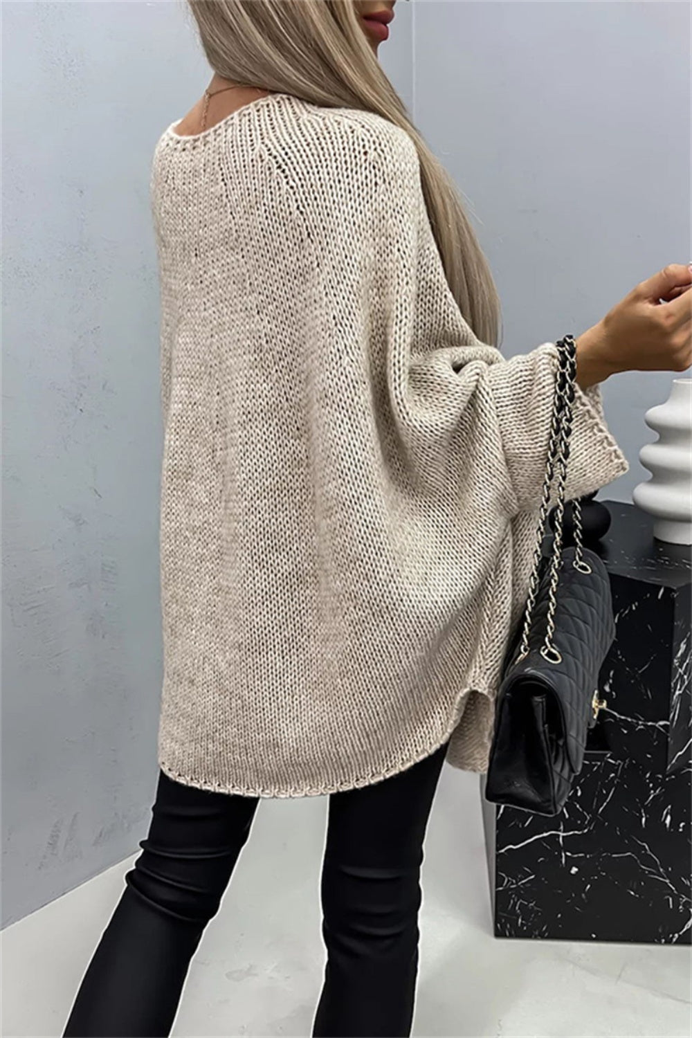 Batwing Sleeve Sweater