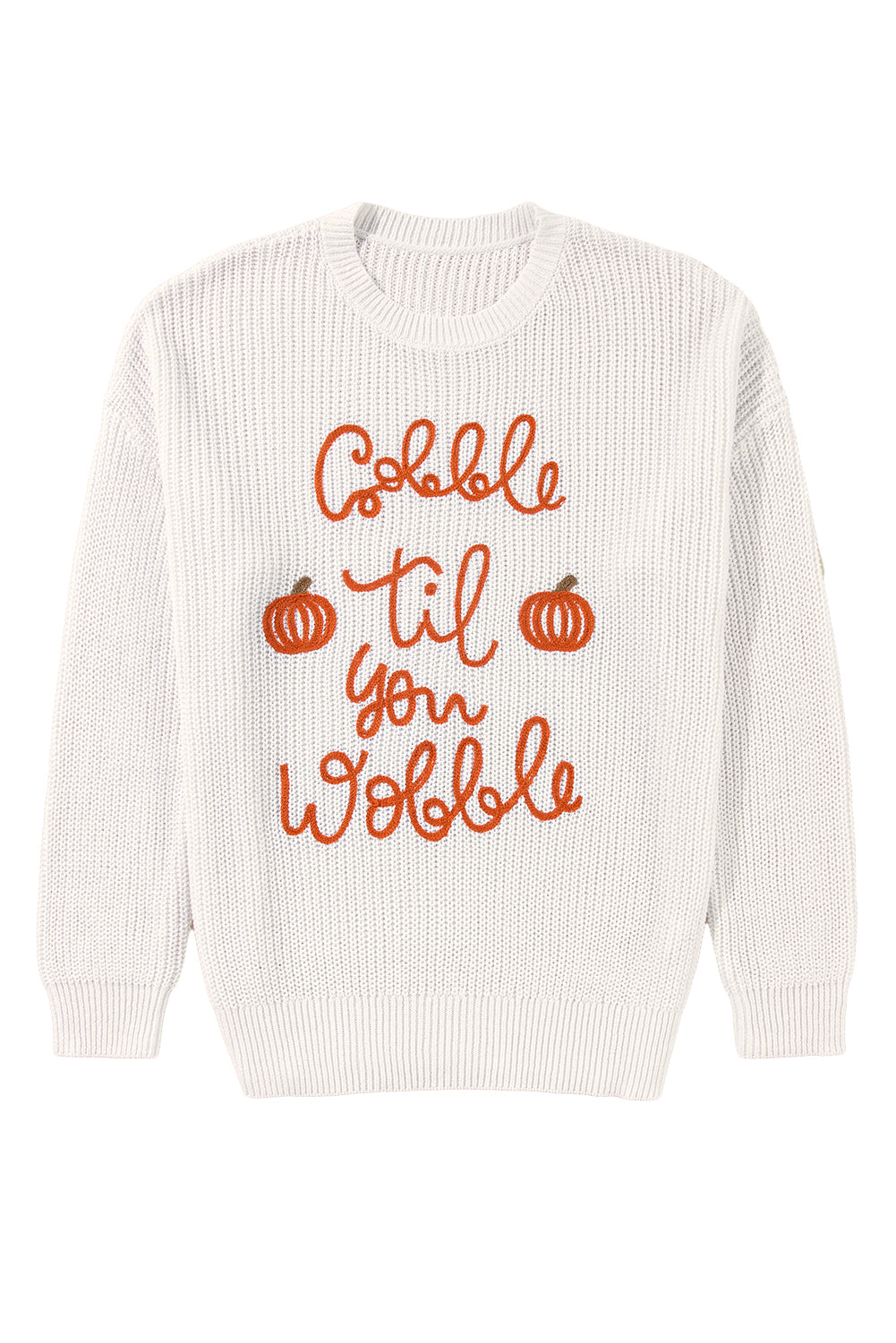 Gobble Til You Wobble Sweater Plus Size