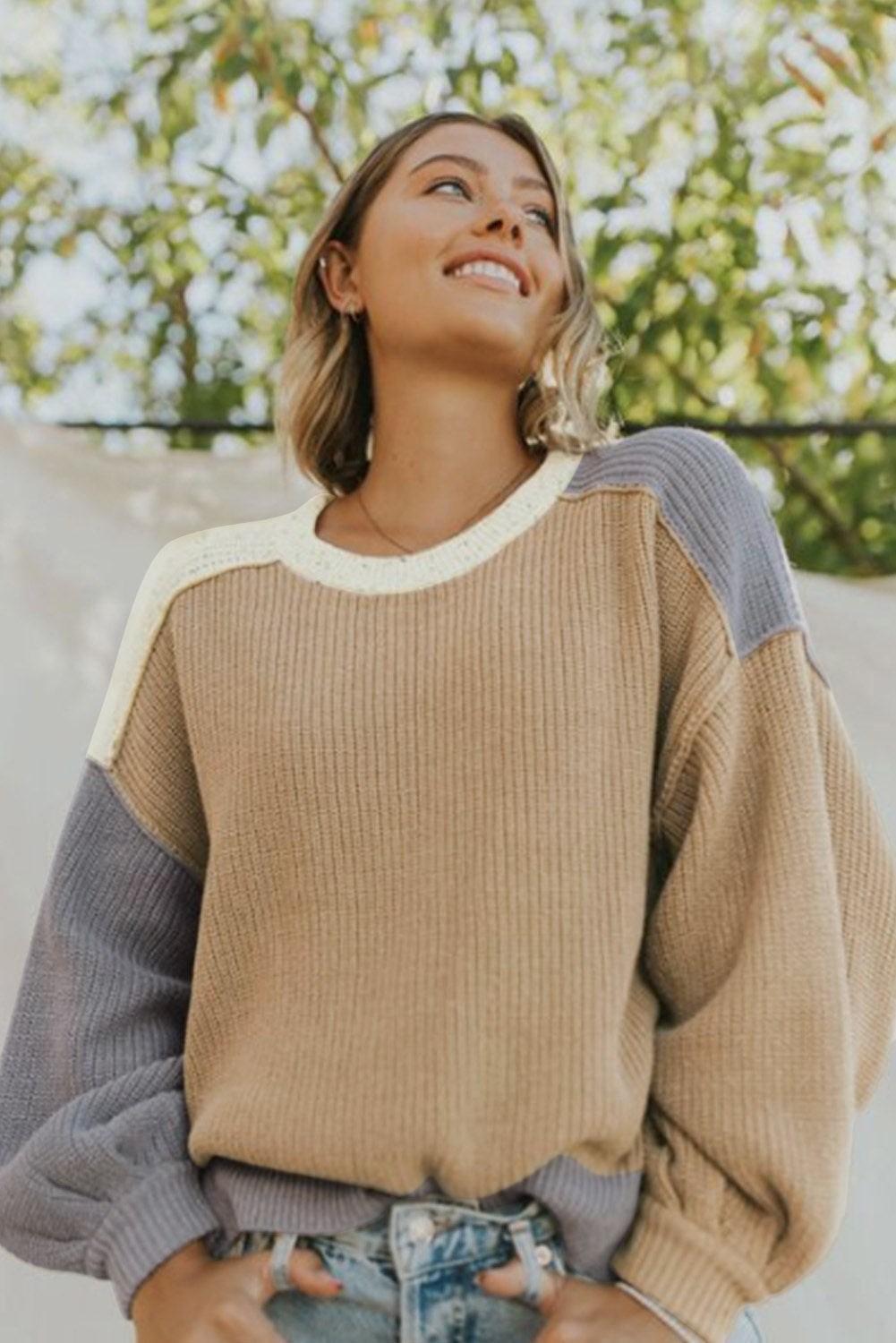 Chunky Shaker Knit Sweater