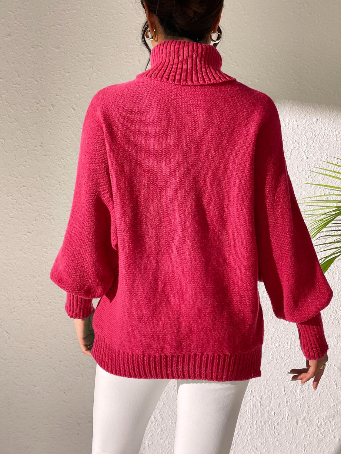 Heart Turtleneck Sweater