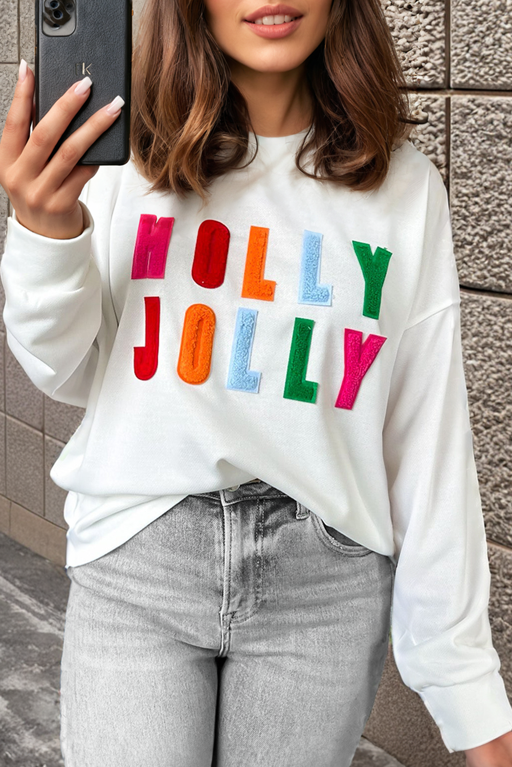 Holly Jolly Long Sleeve Tee