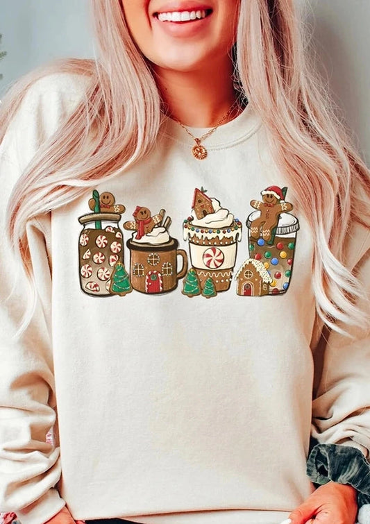 Gingerbread Christmas Sweatshirt